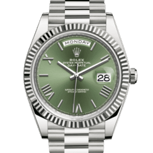 Replica Rolex Day-Date 40 Oyster 40 mm white gold 228239