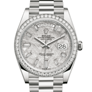 Replica Rolex Day-Date 40 Oyster 40 mm white gold and diamonds 228349RBR