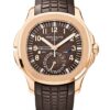 Replica Patek Philippe Aquanaut Travel Time Rose Gold Watch 5164R-001