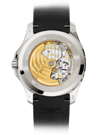 Replica Patek Philippe Aquanaut Date Black Strap Stainless Steel 5167A-001 - Image 2