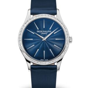Replica Patek Philippe Calatrava Diamond Night Blue Ladies watch 4897/300G
