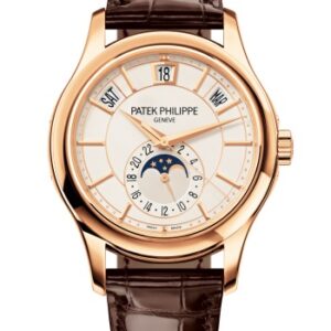 Replica Patek Philippe Complications Automatic White Dial Watch 5205R-001