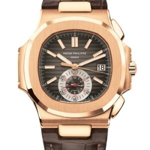 Replica Patek Philippe Nautilus Chronograph Date Rose Gold 5980R-001