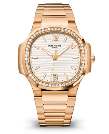 Replica Patek Philippe Nautilus Rose Gold Ladies Watch 7118/1200R-001