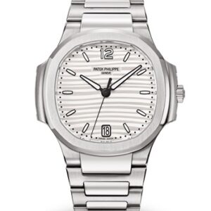 Replica Patek Philippe Ladies Nautilus Silver Dial Stainless Steel 7118/1A-010