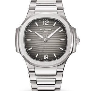 Replica Patek Philippe Ladies Nautilus Gray Dial Stainless Steel 7118/1A-011