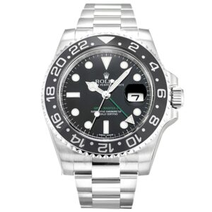 Replica Rolex GMT Master II Black 116710