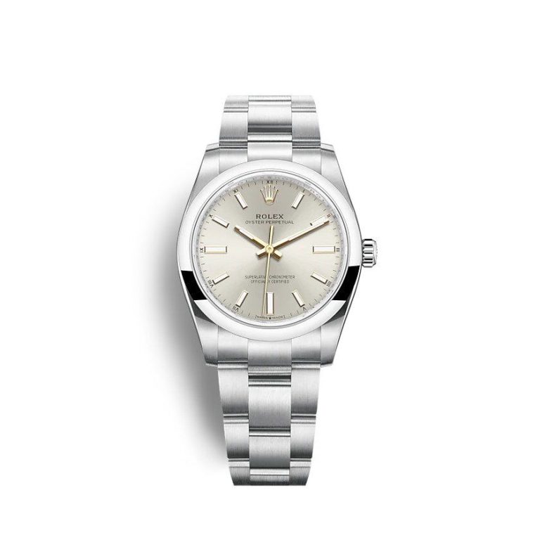 Rolex Rolex Oyster Perpetual 34mm Silver