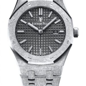 Replica Audemars Piguet Royal Oak Frosted Gold Quartz Black 67653BC.GG.1263BC.02