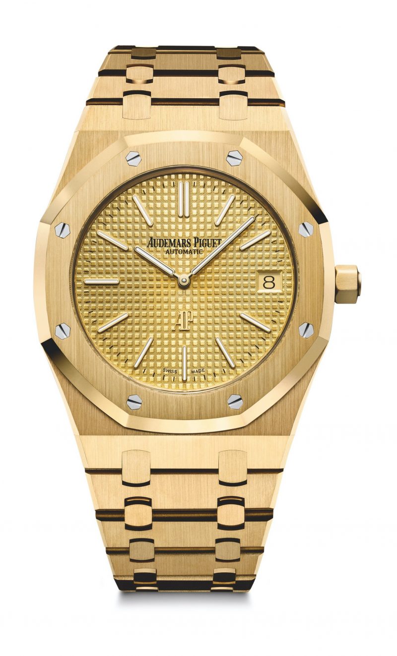 Replica Audemars Piguet Royal Oak Jumbo Extra-Thin Gold 15202BA.OO.1240BA.02