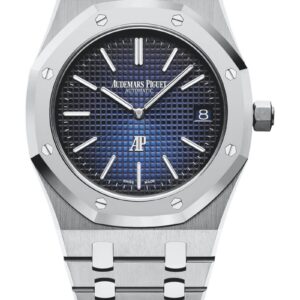 Replica Audemars Piguet Royal Oak Jumbo Extra-Thin Blue 15202IP.OO.1240IP.01