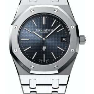 Replica Audemars Piguet Royal Oak Jumbo Extra-Thin Blue 15202ST.OO.1240ST.01