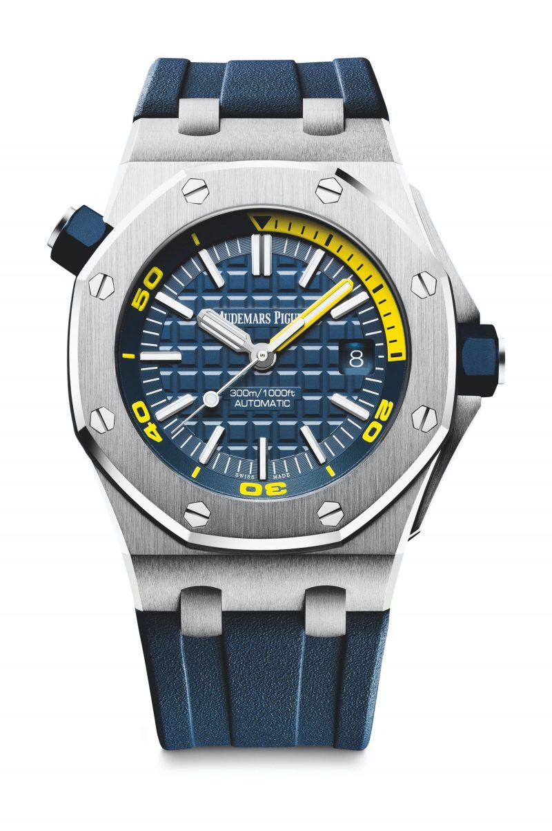 Replica Audemars Piguet Royal Oak Offshore Diver Blue 15710ST.OO.A027CA.01