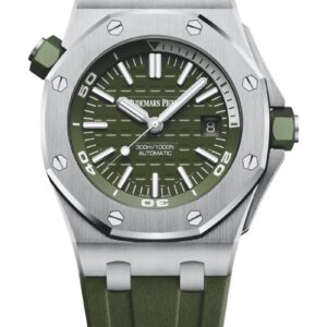 Replica Audemars Piguet Royal Oak Offshore Diver Green 15710ST.OO.A052CA.01