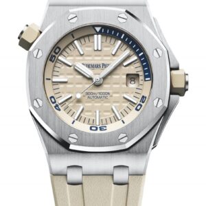 Replica Audemars Piguet Royal Oak Offshore Diver Beige 15710ST.OO.A085CA.01