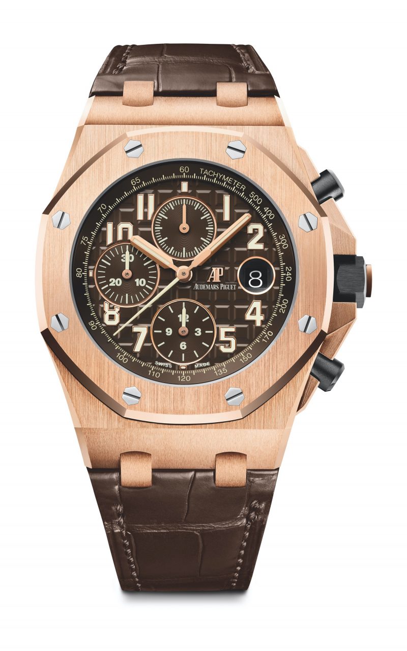 Replica Audemars Piguet Royal Oak Offshore Selfwinding Chronograph Brown 26470OR.OO.A099CR.01