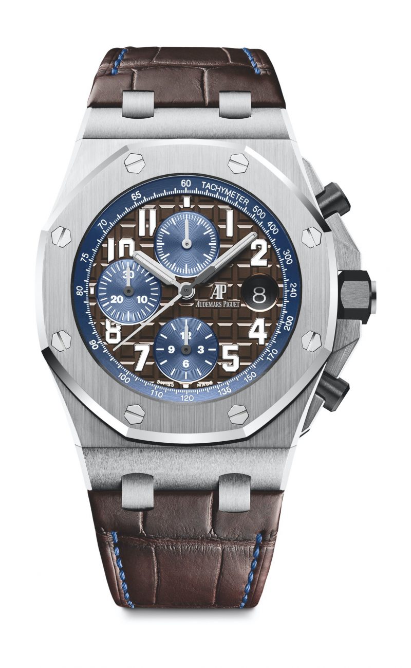 Replica Audemars Piguet Royal Oak Offshore Selfwinding Chronograph Brown 26470ST.OO.A099CR.01