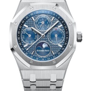 Replica Audemars Piguet Royal Oak Perpetual Calendar Blue 26574ST.OO.1220ST.02
