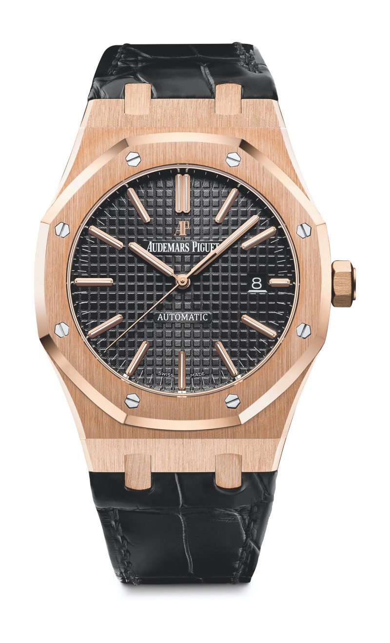 Replica Audemars Piguet Royal Oak Selfwinding Black 15400OR.OO.D002CR.01