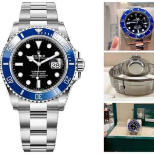 Replica Submаrіnеr Date 126619LВ Replica Watches 41mm White Gold – Blue Glass Bezel