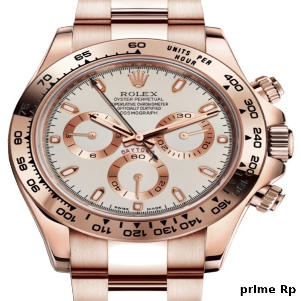Superclone Rolex Daytona 40mm Everose Gold White Dial – Clean Factory Replica