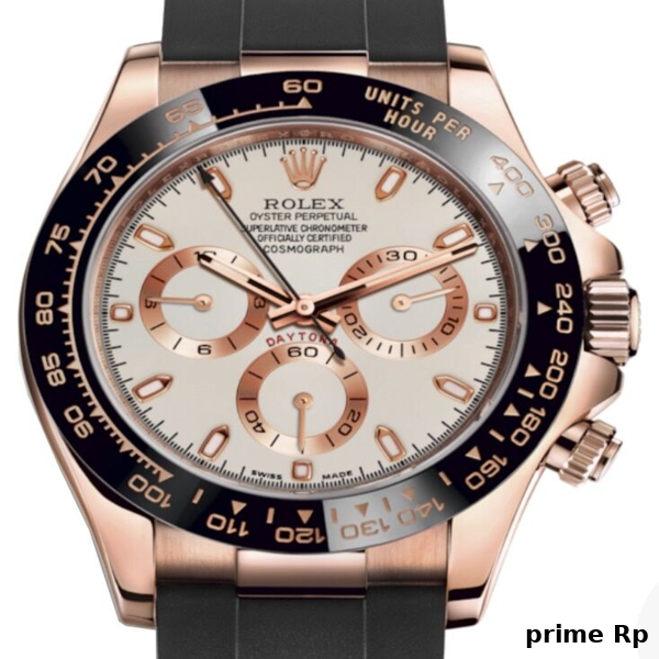 Superclone Rolex Daytona 40mm Everose Gold Ivory Dial – Rose Subdials – Clean Factory Replica