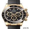 Superclone Rolex Daytona 40mm Yellow Gold Black Dial with Champagne Subdials – Clean Factory Replica