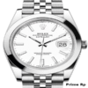 Rolex Datejust 41mm white dial with stainless steel Jubilee bracelet