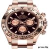 Superclone Rolex Daytona 40mm Everose Gold Black & Rose Dial – Clean Factory Replica