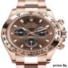 Superclone Rolex Daytona 40mm Everose Gold Chocolate Dial – Clean Factory Replica