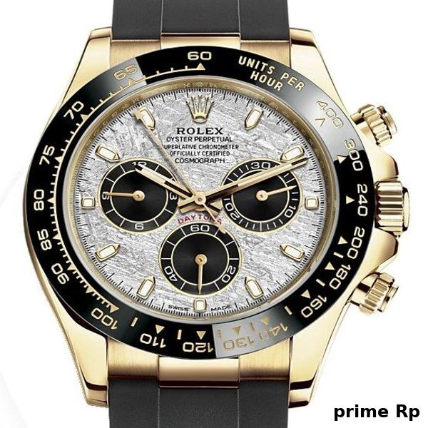 Superclone Rolex Daytona 40mm Yellow Gold Meteorite Dial with Ceramic Bezel – Clean Factory Replica