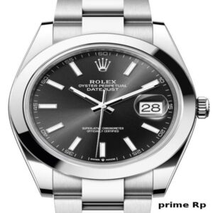 Rolex Datejust 41mm Black Dial with Oyster Bracelet – Replica Watch
