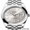 Rolex Datejust 41mm Silver Dial with Jubilee Bracelet – Replica Watch