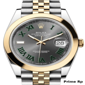 Rolex Datejust 41mm Slate Roman Dial Two-Tone Jubilee Replica Watch
