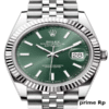 Replica Rolex Datejust 41mm Mint Green Dial with Jubilee Bracelet