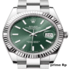 Replica Rolex Datejust 41mm Mint Green Dial with Oyster Bracelet