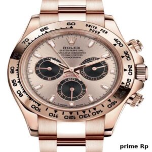 Superclone Rolex Daytona 40mm Rose Gold Sundust Index Dial – Clean Factory Replica