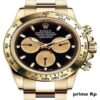 Superclone Rolex Daytona 40mm Yellow Gold with Black and Champagne Dial – Clean Factory Replica