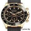 Superclone Rolex Daytona 40mm Yellow Gold Black Dial Ceramic Bezel – Clean Factory Replica