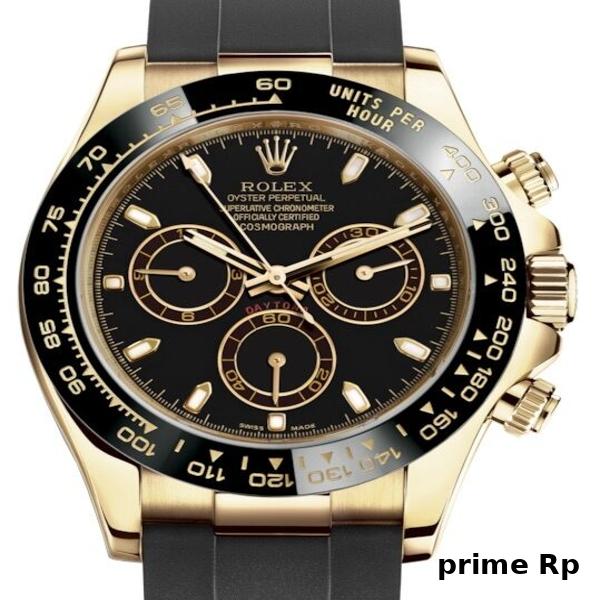 Superclone Rolex Daytona 40mm Yellow Gold Black Dial Ceramic Bezel – Clean Factory Replica