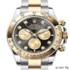 Superclone Rolex Daytona 40mm Two-Tone Black & Champagne Dial with Diamonds – Clean Factory Replica